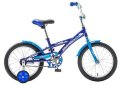 Велосипед 16" NOVATRACK Delfi, синий/голубой 1