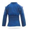 Куртка для самбо, лицензия FIAS, синяя 3