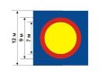 Ковер борцовский трехцветный соревновательный 12х12м (комплект), толщина 5 см. 4