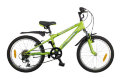 Велосипед 20" NOVATRACK EXTREME Хардтейл сталь, зеленый 1