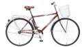 Велосипед 28" Новатрек дорожный FUSION, коричневый + передняя корзина 1