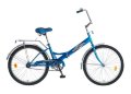 Велосипед 24" складной NOVATRACK FS-24, синий 1