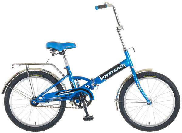 Велосипед 20" складной NOVATRACK FР-20, синий