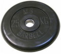 Диск обрезиненный "Стандарт" 25 кг MB Barbell   1