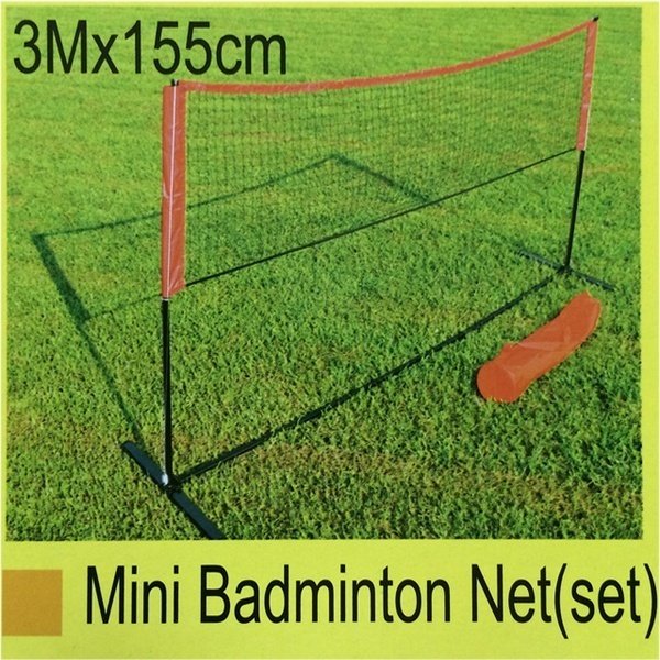Набор сетка со стойками для мини бадминтона и мини тенниса FAN CHIOU MBN-3