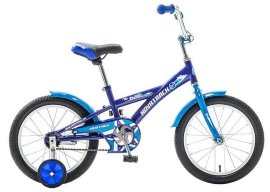 Велосипед 16" NOVATRACK Delfi, синий/голубой