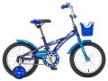Велосипед 14" NOVATRACK Delfi, синий/голубой 1