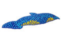 Коврик массажный с цветными камнями Дельфин 1